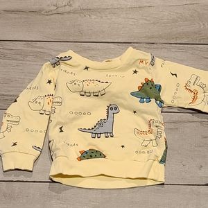 💐 p paw Dino Print Pullover sweatshirt🌻🍉 🎠 🌸 🍀 ❄️ 🏵💫🎀🦄🪻🍍🍓💘🦉🐧